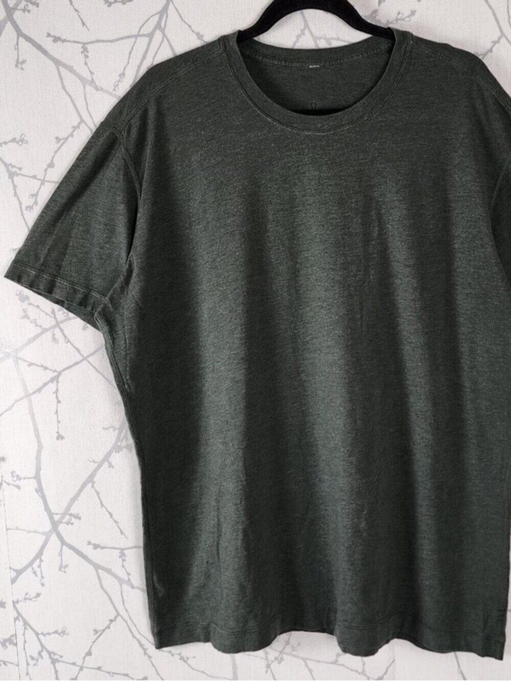 Lululemon Heathered Green 5 Year Basic Crewneck T-Shirt